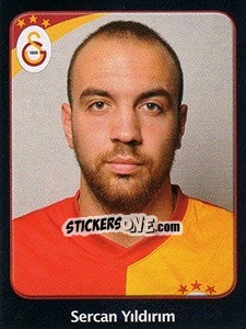 Sticker Sercan Yildirim - Spor Toto Süper Lig 2011-2012 n. 133 - Panini