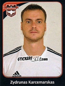 Cromo Zydrunas Karcemarskas - Spor Toto Süper Lig 2011-2012 - Panini