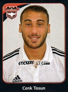Sticker Cenk Tosun - Spor Toto Süper Lig 2011-2012 n. 155 - Panini