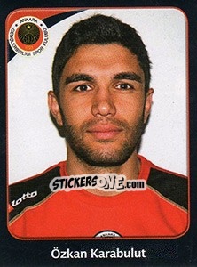 Sticker Özkan Karabulut - Spor Toto Süper Lig 2011-2012 n. 159 - Panini