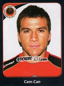 Cromo Cem Can - Spor Toto Süper Lig 2011-2012 - Panini