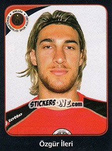 Sticker Özgür Ileri - Spor Toto Süper Lig 2011-2012 n. 168 - Panini