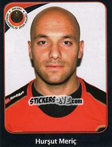 Figurina Hurşut Meriç - Spor Toto Süper Lig 2011-2012 - Panini