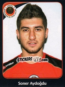 Sticker Soner Aydoğdu - Spor Toto Süper Lig 2011-2012 - Panini