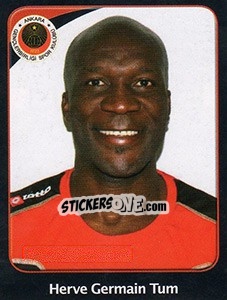 Cromo Herve Germain Tum - Spor Toto Süper Lig 2011-2012 n. 178 - Panini