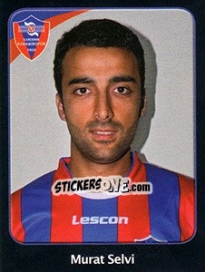 Figurina Murat Selvi - Spor Toto Süper Lig 2011-2012 n. 185 - Panini