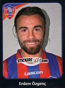 Sticker Erdem Özgenç - Spor Toto Süper Lig 2011-2012 - Panini