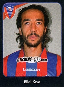 Figurina Bilal Kisa - Spor Toto Süper Lig 2011-2012 n. 188 - Panini