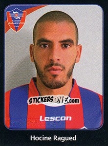 Figurina Hocine Ragued - Spor Toto Süper Lig 2011-2012 n. 191 - Panini