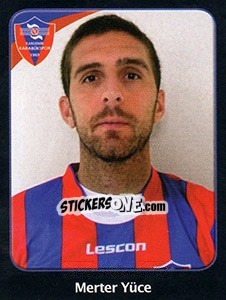 Figurina Merter Yüce - Spor Toto Süper Lig 2011-2012 - Panini