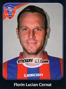 Cromo Florin Lucian Cernat - Spor Toto Süper Lig 2011-2012 - Panini