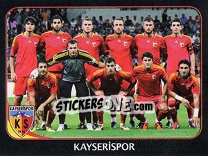 Figurina Team - Spor Toto Süper Lig 2011-2012 n. 202 - Panini