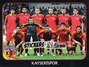 Sticker Team - Spor Toto Süper Lig 2011-2012 - Panini