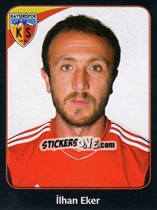 Sticker Ilhan Eker - Spor Toto Süper Lig 2011-2012 - Panini