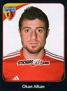 Sticker Okan Alkan - Spor Toto Süper Lig 2011-2012 - Panini