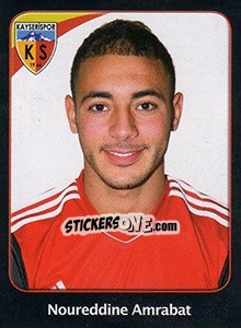 Sticker Noureddine Amrabat - Spor Toto Süper Lig 2011-2012 n. 215 - Panini