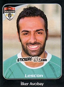 Sticker Ilker Avcibay - Spor Toto Süper Lig 2011-2012 n. 225 - Panini