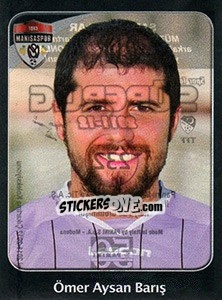 Figurina Ömer Aysan Bariş - Spor Toto Süper Lig 2011-2012 - Panini