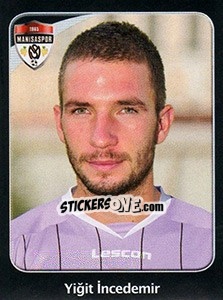 Sticker Yiğit Incedemir - Spor Toto Süper Lig 2011-2012 - Panini