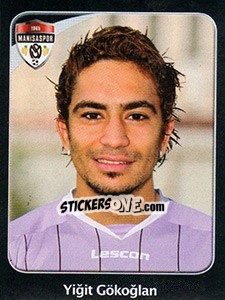 Sticker Yiğit Gökoğlan - Spor Toto Süper Lig 2011-2012 - Panini