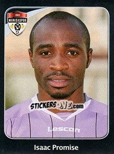 Sticker Isaac Promise - Spor Toto Süper Lig 2011-2012 n. 243 - Panini