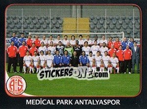 Sticker Team - Spor Toto Süper Lig 2011-2012 - Panini