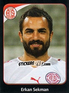 Sticker Erkan Sekman - Spor Toto Süper Lig 2011-2012 - Panini