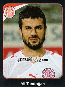 Sticker Ali Tandoğan - Spor Toto Süper Lig 2011-2012 - Panini