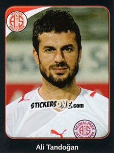 Cromo Ali Tandoğan - Spor Toto Süper Lig 2011-2012 n. 254 - Panini
