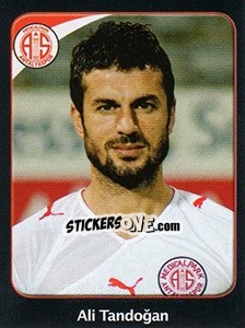 Figurina Ali Tandoğan - Spor Toto Süper Lig 2011-2012 - Panini