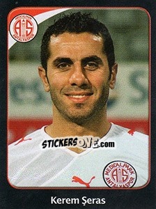 Sticker Kerem Seras - Spor Toto Süper Lig 2011-2012 n. 257 - Panini