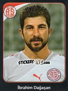 Sticker Ibrahim Dağaşan - Spor Toto Süper Lig 2011-2012 n. 258 - Panini