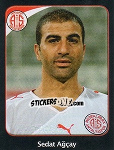 Figurina Sedat Ağçay - Spor Toto Süper Lig 2011-2012 - Panini