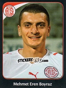 Sticker Mehmet Eren Boyraz - Spor Toto Süper Lig 2011-2012 n. 262 - Panini