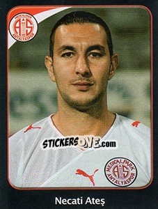Figurina Necati Ateş - Spor Toto Süper Lig 2011-2012 n. 265 - Panini