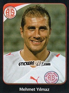 Sticker Mehmet Yilmaz - Spor Toto Süper Lig 2011-2012 n. 266 - Panini