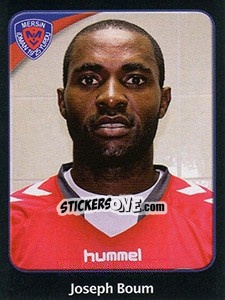 Sticker Joseph Boum - Spor Toto Süper Lig 2011-2012 - Panini