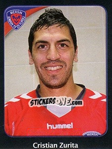 Sticker Cristian Zurita - Spor Toto Süper Lig 2011-2012 n. 283 - Panini