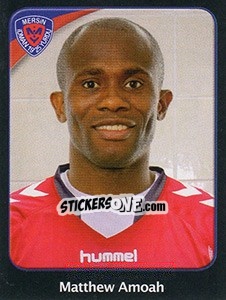 Sticker Matthew Amoah - Spor Toto Süper Lig 2011-2012 n. 285 - Panini