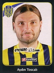 Cromo Aydin Toscali - Spor Toto Süper Lig 2011-2012 - Panini
