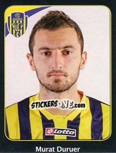 Sticker Murat Duruer - Spor Toto Süper Lig 2011-2012 - Panini
