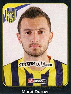 Sticker Murat Duruer - Spor Toto Süper Lig 2011-2012 n. 302 - Panini