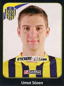 Sticker Umut Sözen - Spor Toto Süper Lig 2011-2012 - Panini