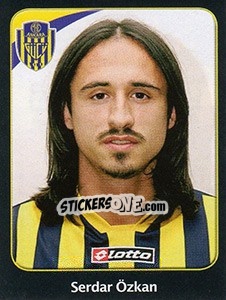 Cromo Serdar Özkan - Spor Toto Süper Lig 2011-2012 - Panini