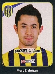 Sticker Mert Erdoğan - Spor Toto Süper Lig 2011-2012 - Panini