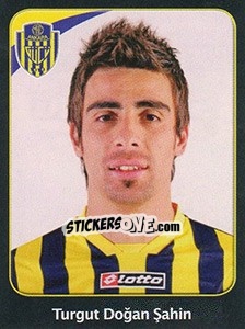 Sticker Turgut Doğan Sahin - Spor Toto Süper Lig 2011-2012 n. 308 - Panini