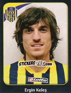 Sticker Ergin Keleş - Spor Toto Süper Lig 2011-2012 n. 309 - Panini