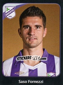 Figurina Saso Fornezzi - Spor Toto Süper Lig 2011-2012 n. 313 - Panini
