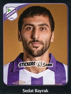 Sticker Sedat Bayrak - Spor Toto Süper Lig 2011-2012 - Panini