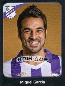 Sticker Miguel Garcia - Spor Toto Süper Lig 2011-2012 n. 321 - Panini